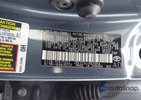 2015 Toyota Corolla S Plus из США, поврежденный, VIN 2T1BURHE1FC393099